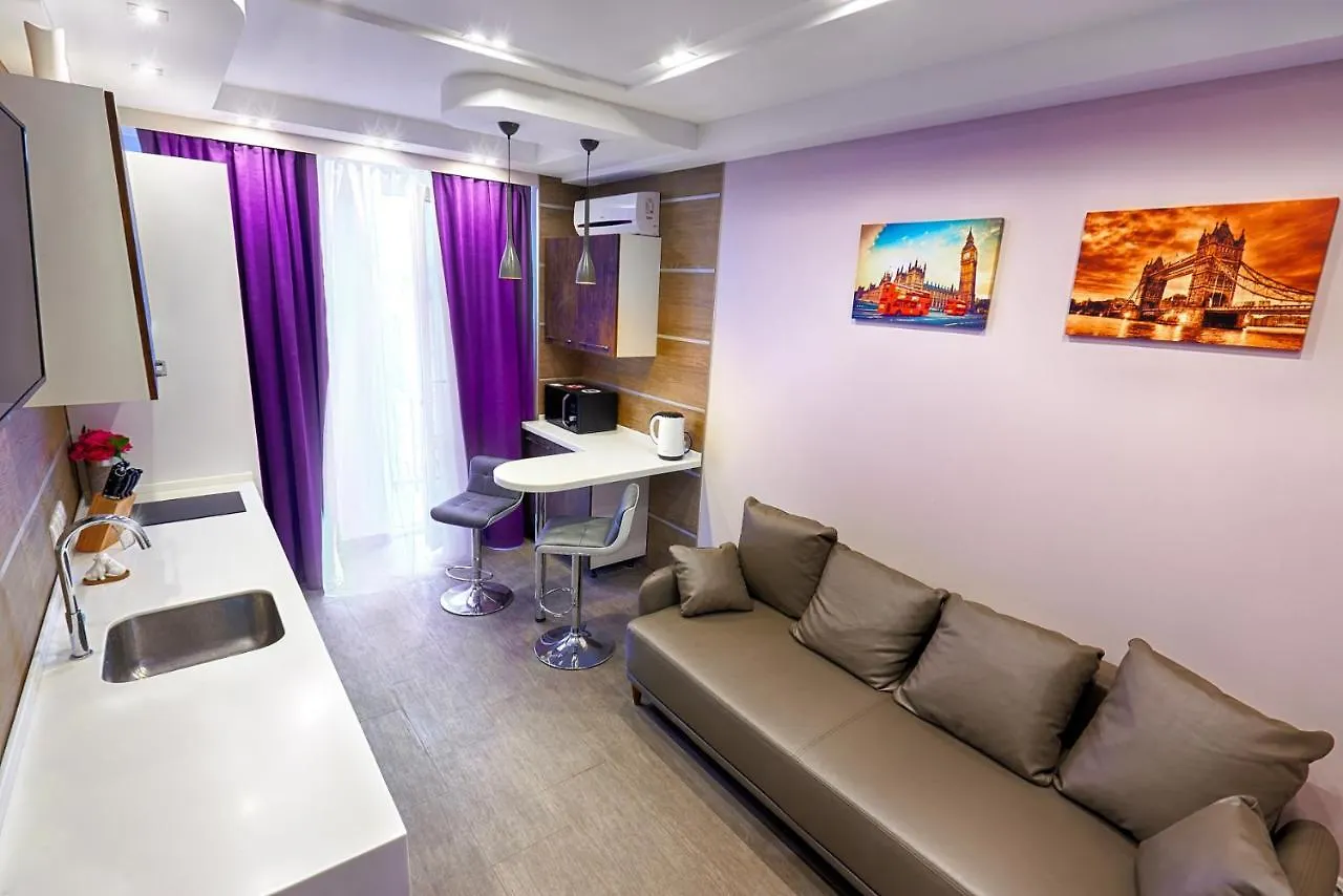 Sauna, Big Jacuzzi , Khreshchatyk Apartments Киев