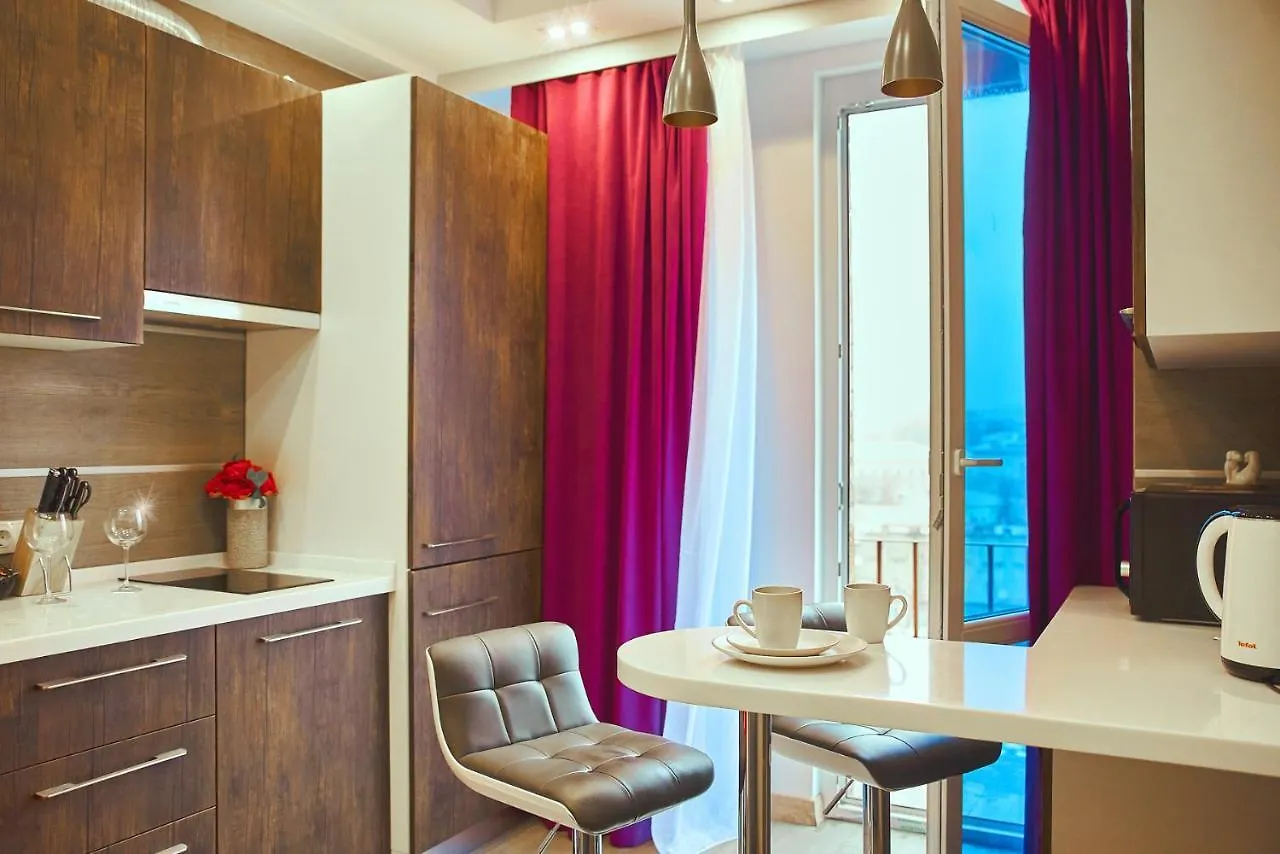 Sauna, Big Jacuzzi , Khreshchatyk Apartments Киев 0*,  Украина